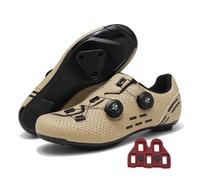 Treer Rennradschuhe Fahrradschuhe Herren Damen, Rennrad Schuh Mountain Bikes Schuhe Outdoor Radschuhe Fahrrad Indoor Spin Kompatibel Look/SPD-Cleats, 36-48EU Printemps et Été (Terreuse,48)