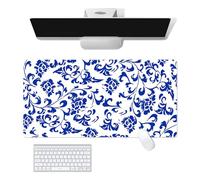 Treer Tapis de Souris XXL/XL/L, Tapis de Souris Style Ethnique, Tapis de Souris Gamer avec Caoutchouc Base Antidérapante, Tapis Souris pour Gaming, Maisonet Bureau (Jacquard,600 * 300 * 3mm)