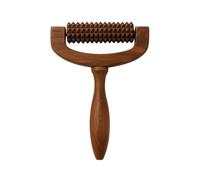 Treeratan Rouleau de massage corporel en bois - Outil d'acupression portable pour soulager la douleur, réduire le stress et drainage lymphatique - Masseur du dos, du cou, des épaules, des pieds, des