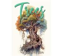 Trees Coloring Book for Adults Trees Coloring Book Grayscale Tree Coloring Book for Adults fantasy coloring book trees treehouses tree of life A4 64P - Mo Monsoon PublishingMonsoon Publishing (Auteur)