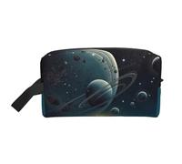 Trees Painting Trousse de toilette de voyage portable de grande capacité (modèles imprimés) étanche pour homme et femme pour voyages d'affaires, fitness, salle de bain, rangement quotidien, Lune