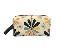 Trees Painting Trousse de toilette de voyage portable de grande capacité (modèles imprimés) étanche pour homme et femme pour voyages d'affaires, fitness, salle de bain, rangement quotidien, Rétro