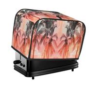 Trees Under The Setting Housse de protection pour grille-pain 2 tranches de cuisine avec poches Protection contre la poussière et les traces de doigts