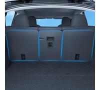 Treesiche Housse de Siège Arrière pour Tesla 2025 Model Y Juniper Velcro Toutes Saisons Tapis pour Chien Tapis pour Animal de Compagnie Coffre de Chargement 3 pièces