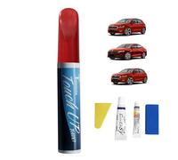 Treesiche Retouche de Peinture pour Skoda, Stylo Réparation des Rayures Auto De Peinture, Stylo de Retouche 2 en 1 Avec Pinceau Efface Rayure Voiture, Corrida Rouge (8T/LF3K)