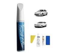 Treesiche Stylo de Retouche pour Volkswagen, 2 en 1 Peinture pour Réparer les Eclats de Pierre et les Rayures sur la Voiture, Oryx blanc Perl (L0K1)