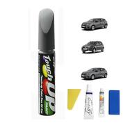 Treesiche Stylo Peinture Retouche Voiture pour Dacia, Peinture Acrylique pour Réparer les Eclats de Pierre et les Rayures sur la Voiture, Gris Schiefer (15 ml)