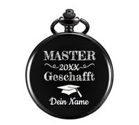 TREEWETO Montre de poche 2025 pour lui, université, lycée, idée cadeau pour fils, petit-fils, amis