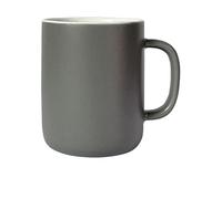 TREEWOO Minimaliste Noble Tasse à Café En CéRamique SéCurité Micro-Ondes Et Lave-Vaisselle 330 Ml Thé Tasse Au Lait Pour La Famille Amis PèRe FêTe Des MèRes Cadeau (Gris foncé)
