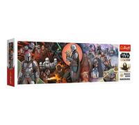 Tref - Star Wars Mandalorian, Les Aventures de Mandalorian - Puzzle Panoramique 1000 Pièces - Puzzle Collage, Divertissement Créatif