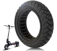 TREFAN 10x2,7-6,5/10x2,75-6,5 Pneu Solide Tout-Terrain pour Kugoo G-Booster/G2 Pro/Smartgyro Speedway/Rockway/Crossover/Dualtron 3 Trottinette Électrique 10 Pouces Roues de Rechange Antidérapants (1)