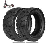 TREFAN - Lot de 2 pneus épais sans chambre à air de 50,8 x 7,6 à 5,5 cm pour scooter électrique Kukirin G2 Pro, pneu de rechange épais sans chambre à air pour Kugoo Kukirin Mercane G2 Pro Kaabo