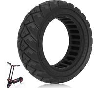 TREFAN Pneu plein 90/65-6,5 pour Zero 11X, Dualtron, Vsett 11+, Speedual Plus, Genuine Trail et trottinettes avec roues de 11 pouces, pneus tout-terrain, roues de rechange avant/arrière, pneus de