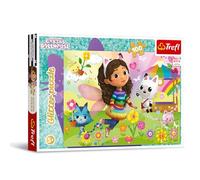 Trefl – Puzzle Gabby's Dollhouse – Pailleté – 100 pièces – Dès 5 ans