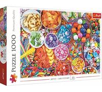 Trefl 1000 Elements Colorés, DIY, Divertissement Créatif, Bonbons, Gelées, Sucettes, Puzzles Classiques pour Adultes et Enfants à partir de 12 Ans, 10713, Douceurs Délicieuses