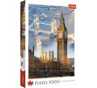 Trefl, 10395 Puzzle, London bei Tagesanbruch, 1000 Teile, für Kinder ab 12 Jahren, Londres À L'aube
