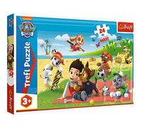 Trefl Puzzle 14346 Paw Patrol 24 Maxi – Amusant sur la couverture – Dès 3 ans