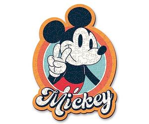 Trefl 160 el. elementów drewniane konturowe Myszka Mickey [Puzzle]