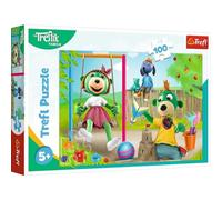 Trefl 16422 Puzzle Amusant de Famille Treflik 100 pièces pour Enfants à partir de 5 Ans Multicolore