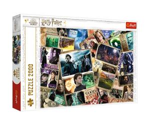 Trefl 2000 Éléments Personnages du Film, Bricolage, Divertissement créatif, Fun, Classiques pour Adultes et Enfants de Plus de 12 Ans Puzzle, Couleur Harry Potter, 27123