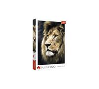 Trefl 26139 Portrait 1500 pièces, qualité supérieure, pour adultes et enfants à partir de 12 ans Puzzle Le portrait du lion, en couleur
