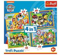 Trefl 34395 Psi Patrol Puzzle, Bunt