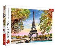 Trefl 916 37330 Romantisches EA 500 Teile, Premium Quality, für Erwachsene und Kinder AB 10 Jahren 500pcs Romantic Paris, Coloured