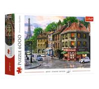 Trefl Puzzle, Rue de Paris, 6000 Pièces, Qualité Premium, pour Adultes et Enfants à partir de 15 ans, TR65001