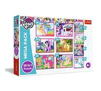 Trefl 90353 Le Monde Magique des poneys, My Little Pony de 20 à 48 pièces, 10 Sets pour Les Enfants à partir de 4 Ans