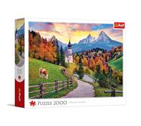 Trefl - Alpes bavaroises en Automne - 2000 pièces - Puzzle à Assembler soi-même, Divertissement créatif, Puzzles Classiques pour Adultes et Enfants à partir de 14 Ans