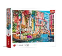 Trefl - Après-midi d'été à Venise - Puzzle de 1500 pièces - Puzzle à Monter soi-même, Divertissement créatif, Puzzle Classique pour Adultes et Enfants à partir de 14 Ans