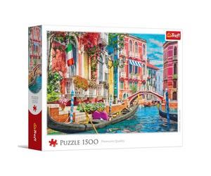 Trefl - Après-midi d'été à Venise - Puzzle de 1500 pièces - Puzzle à Monter soi-même, Divertissement créatif, Puzzle Classique pour Adultes et Enfants à partir de 14 Ans