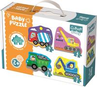 Trefl Baby Classic Véhicules sur un chantier 2+