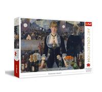 Trefl - Bar aux Folies Bergère - Puzzle 1000 Pièces - Puzzle Art Collection Edouard Manet, Divertissement créatif, Puzzle avec l’Art, pour Les Adultes et Les Enfants à partir de 12 Ans