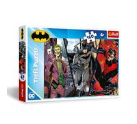 Trefl - Batman, Prêt à Agir - Puzzle 160 Pièces - Puzzle coloré avec Les Héros de Films Animé DC, Divertissement Créatif, pour Les Enfants à partir de 6 Ans