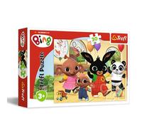 Trefl - Bing, on s’Amuse avec Bing - Puzzle 30 Pièces - Puzzle Coloré avec des Personnages de Bande Dessinée, Divertissement Créatif, Loisir pour Enfants à partir de 3 Ans
