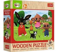 TREFL Bing Puzzle en bois : rencontrer Bing 24 pièces