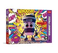 Trefl - BrainRots, Cappuccino Assassino - Puzzle de 200 pièces - Puzzle coloré de l'univers surréaliste, pour Les Enfants à partir de 7 Ans