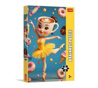 Trefl Puzzle BrainRots Ballerina Cappuccina – 200 pièces, coloré, univers surréaliste, dès 7 ans