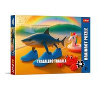 Trefl - BrainRots, Tralalero Tralala - Puzzle de 200 pièces - Puzzle coloré représentant Un Univers surréaliste, pour Les Enfants âgés de 7 Ans et Plus