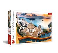 Trefl- Brésil 1000 Pièces Ville Colline Vue Aérienne DIY Divertissement Puzzles Classiques pour Adultes et Enfants à partir de 12 Ans Santorini en Grèce-1000, 10405, de Chiens drôles 10445