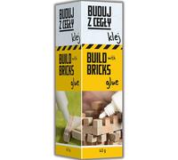 Trefl Brick Trick Construire avec de la Brique - Colle, 40g, ECO Blocs, Combinez des Briques, Collez des Planches, Décorez Le bâtiment, pour Les Fans de Construction, Multiple Fun