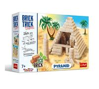 Trefl - Brick Trick Constuire avec la Brique Voyage - Big Ben - Symbol, Angleterre, Horloge, Brique Naturelle, Blocs de Briques ÉCO,Plus de 290 Briques, pour Les Fans de Construction