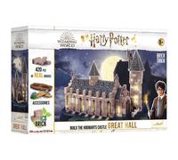 Trefl Brick Trick Harry Potter Great Hall Puzzle avec cadre 420 pièce(s) Télévision/films