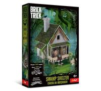 Trefl - Brick Trick : La Cabane du Marais - Swamp Shelter - Construisez avec des Briques, 190 Briques, Réutilisable, Kit Créatif pour Enfants à partir de 6 Ans