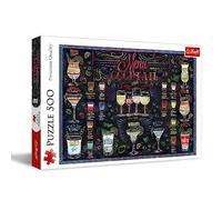 Trefl-Carte de Boissons-Puzzle 500 éléments-Puzzle pour Les passionnés de Cocktails, Types de Boissons, DIY, Amusement, Puzzles Classiques pour Adultes et Enfants de 10 Ans et Plus.