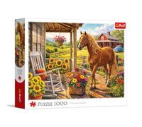 Trefl - Cheval à la Ferme - 1 000 pièces