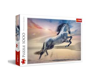 Trefl - Cheval majestueux - Puzzle 1000 Pièces - Puzzle DIY avec Animaux, Divertissement créatif, Loisir, Puzzle Classiques pour Les Adultes et Les Enfants à partir de 12 Ans