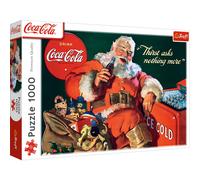 Trefl Coca-Cola Santa Gifts 1000 Pieces Christmas Jigsaw Puzzle for Adults and C