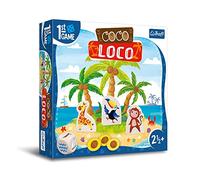 Trefl-Coco Loco, Premier Jeu de Plateau-Jeu de Plateau pour Les Plus Jeunes, Animaux Exotiques, Jeu coopératif pour Les Tout-Petits, Grands éléments, Apprendre en Jouant